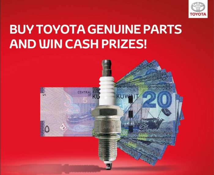 raffle winners of spare-parts promotion